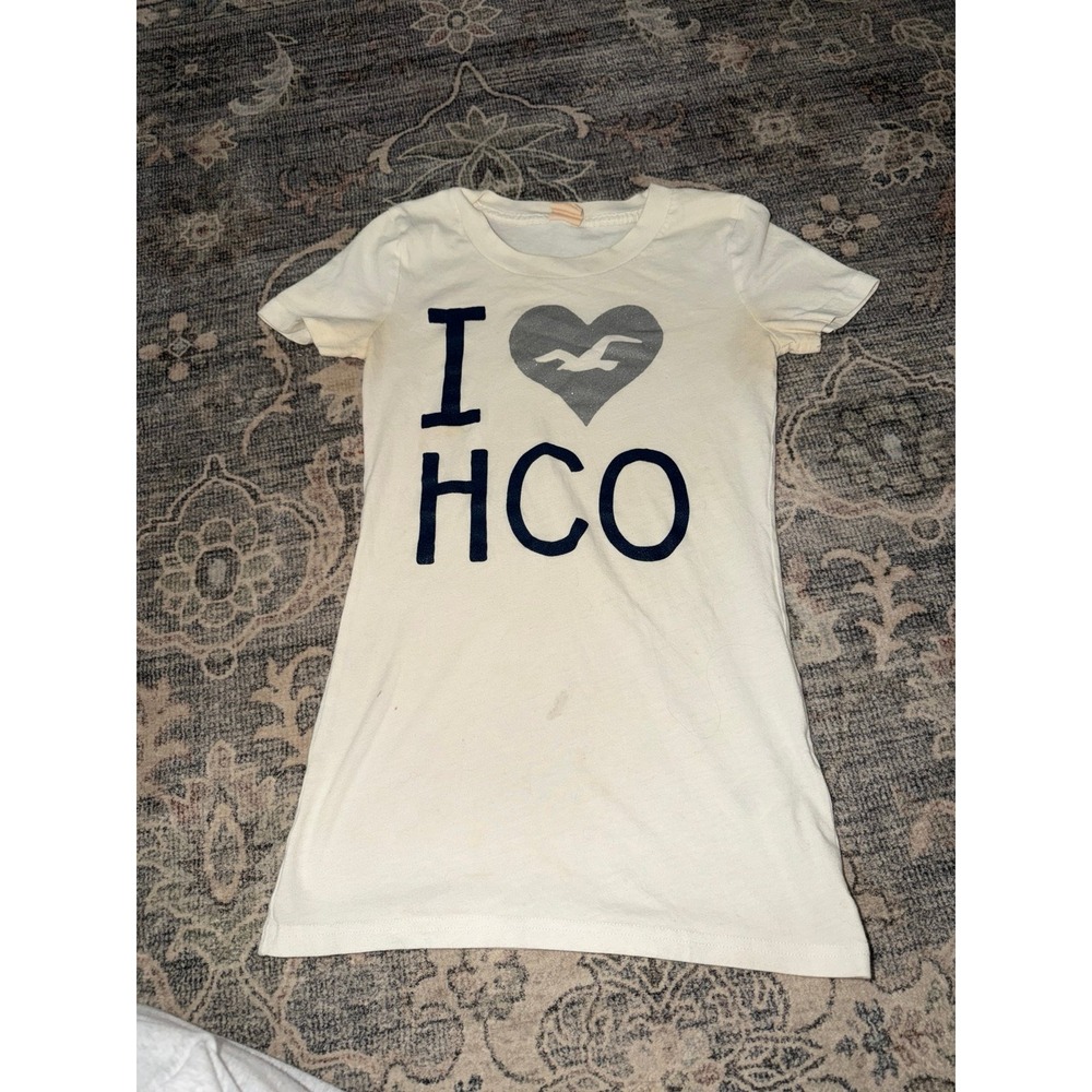 Hollister Y2K Vintage Graphic Tee
